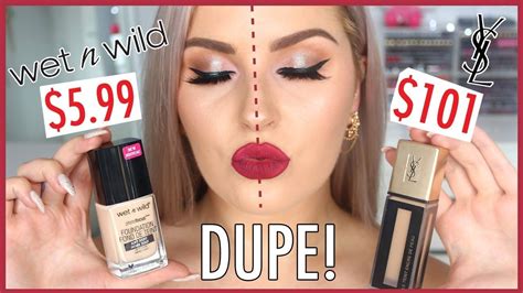 ysl ink foundation dupe|WET N WILD vs. YSL Foundation Dupe Battle! WEAR  .